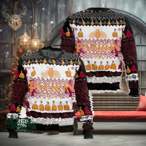 Patron Tequila Ugly Christmas Sweater