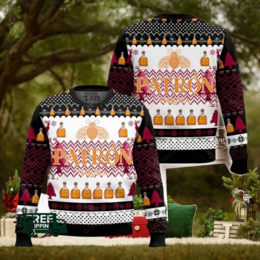 Patron Tequila Ugly Christmas Sweater