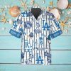 Pattern Logo Cleveland Guardians Hawaiian Shirt, Cleveland Guardians Aloha Shirt, MLB Hawaiian Shirt