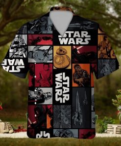 Pattern Stra Wars 3D Print Hawaiian Shirt