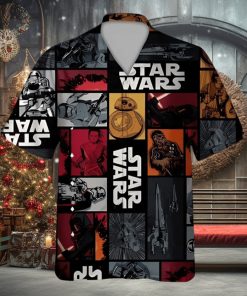 Pattern Stra Wars 3D Print Hawaiian Shirt