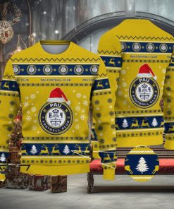 Pau Football Club Ugly Christmas Sweater Ideal Gift For Fans 1 Pau Football Club Ugly Christmas Sweater Ideal Gift For Fans