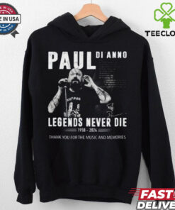 Paul Di’Anno Legends Never Die 1958 2024 Thank You For The Music And Memories T Shirt 2 Paul Di’Anno Legends Never Die 1958 2024 Thank You For The Music And Memories T Shirt