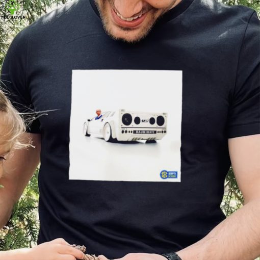 Paul F. Baby on V2 car Baum Beatz meme shirt