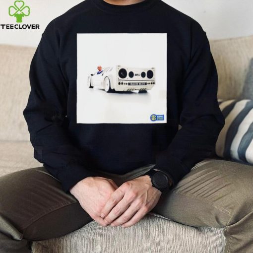 Paul F. Baby on V2 car Baum Beatz meme shirt