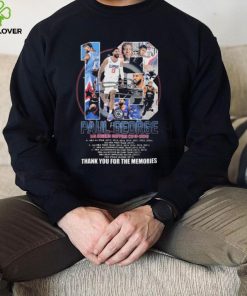 Paul George 13 Los Angeles Clipper 2019 2024 Thank You For The Memories signature shirt