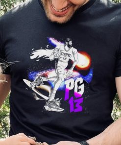 Paul George No 13 LA Clippers T shirt 2 Paul George No 13 LA Clippers T shirt
