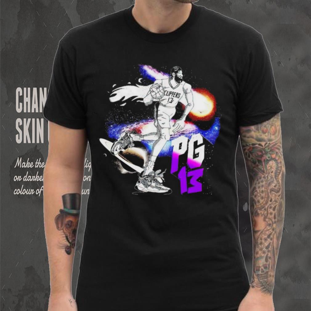 Paul George No 13 LA Clippers T shirt Paul George No 13 LA Clippers T shirt