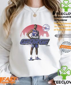 Paul George Philadelphia 76ers Skyline Shirt