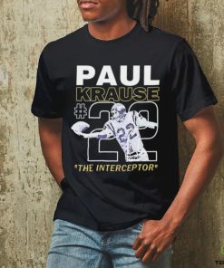 Paul Krause The Interceptor #22 T Shirt