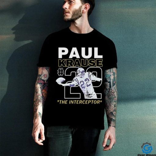 Paul Krause The Interceptor #22 T Shirt