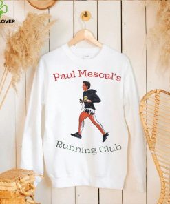 Paul Mescal’s running club caricature shirt