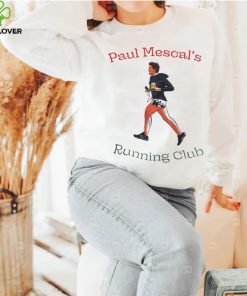 Paul Mescal’s running club caricature shirt 2 Paul Mescal’s running club caricature shirt