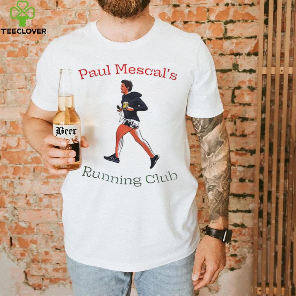Paul Mescal’s running club caricature shirt Paul Mescal’s running club caricature shirt