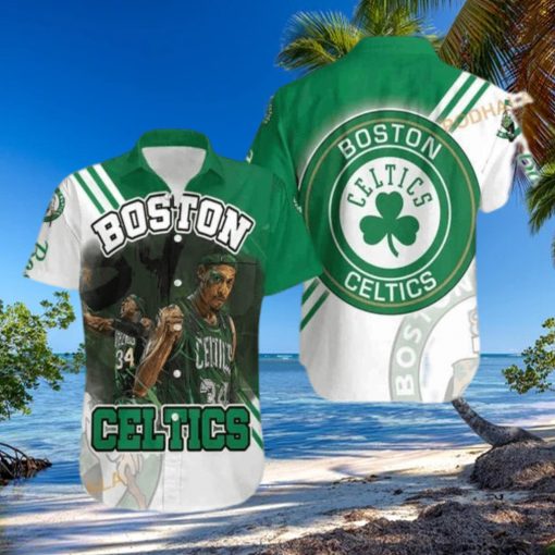 Paul Pierce 34 Boston Celtics Funny Hawaiian Shirt