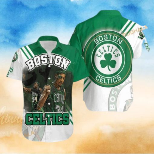 Paul Pierce 34 Boston Celtics Funny Hawaiian Shirt