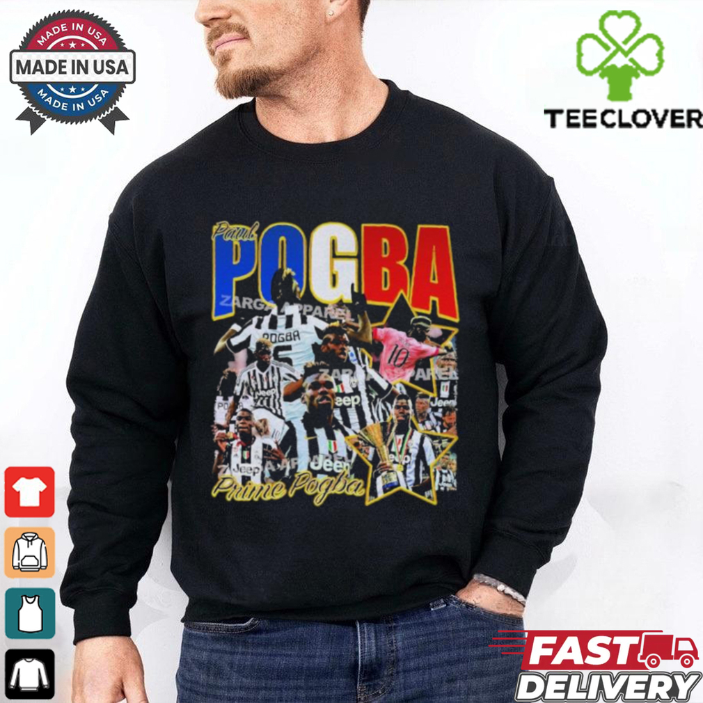 Paul Pogba Prime Juventus T Shirts Paul Pogba Prime Juventus T Shirts