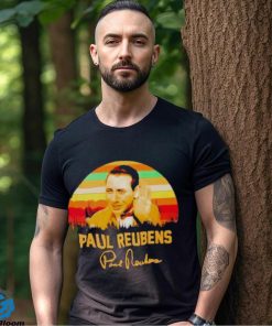 Paul Reubens Vintage Signature Shirt