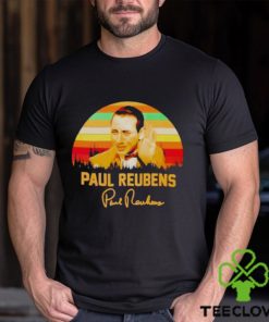 Paul Reubens Vintage Signature Shirt