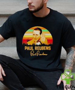 Paul Reubens Vintage Signature Shirt