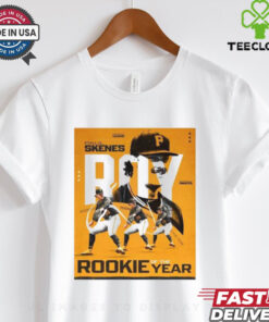 Paul Skenes 2024 National League Jackie Robinson Rookie of the Year Pittsburgh Pirates MLB Poster T shirt