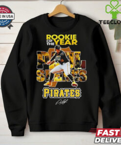 Paul Skenes Pittsburgh Pirates Rookie of the year signature shirt