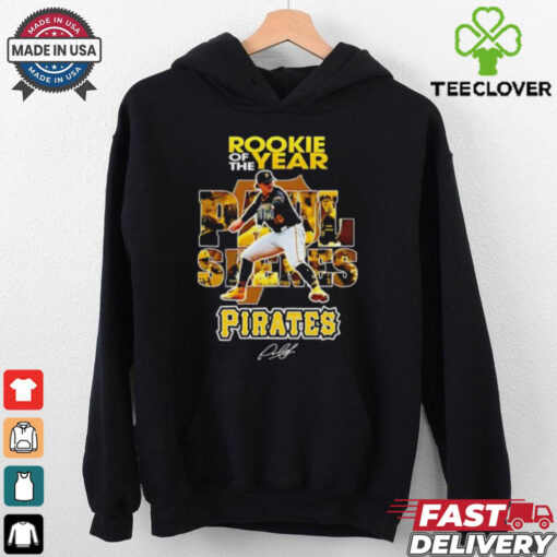 Paul Skenes Pittsburgh Pirates Rookie of the year signature hoodie, sweater, longsleeve, shirt v-neck, t-shirt