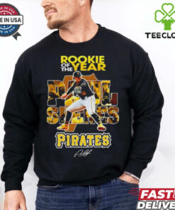 Paul Skenes Pittsburgh Pirates Rookie of the year signature hoodie, sweater, longsleeve, shirt v-neck, t-shirt