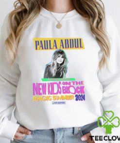 Paula Abdul New Kids On The Block The Magic Summer 2024 Tour Shirt, New Kids On The Block Concert 2024 T Shirt, New Kids On The Block Merch
