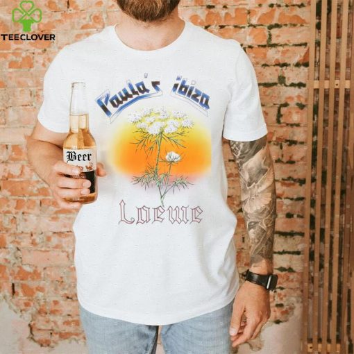 Paula’s Ibiza printed cotton jersey T shirt