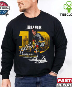 Pavel Bure 10 Vancouver Canucks hockey signature shirt