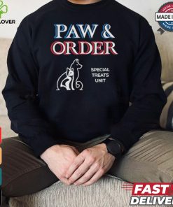 Paw And Order Special Treats Unit T shirt