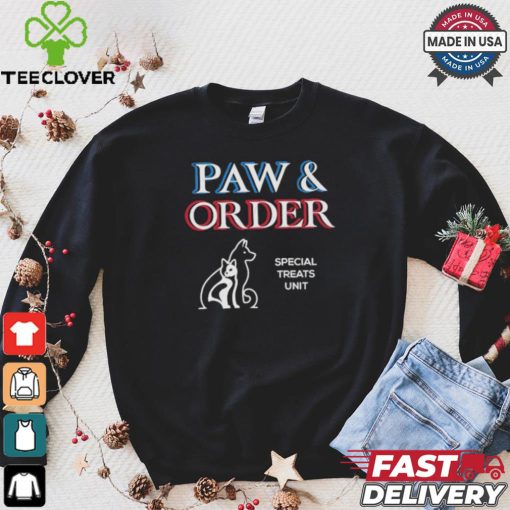 Paw And Order Special Treats Unit T hoodie, sweater, longsleeve, shirt v-neck, t-shirt