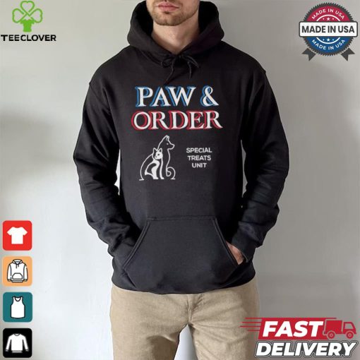 Paw And Order Special Treats Unit T hoodie, sweater, longsleeve, shirt v-neck, t-shirt