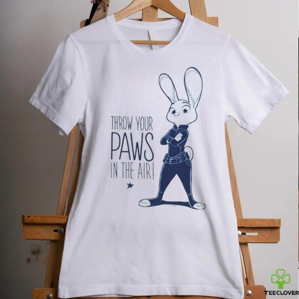 Paws In The Air Zootopia Judy Hopps shirt Paws In The Air Zootopia Judy Hopps shirt