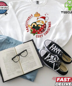 Pawsitively Cozy Christmas cat shirt