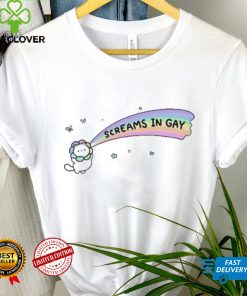 Pawsofpride Screams In Gay T Shirt 3 Pawsofpride Screams In Gay T Shirt