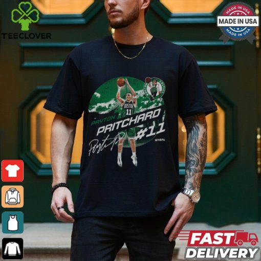 Payton Pritchard Boston Celtics City Emblem Shirt
