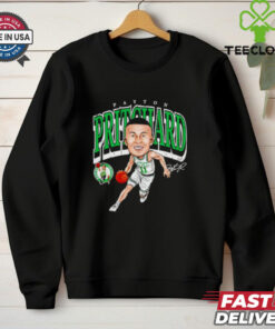 Payton Pritchard Boston Celtics signature caricature shirt