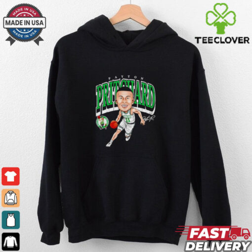 Payton Pritchard Boston Celtics signature caricature shirt