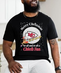 Official Snoopy Merry Christmas To All And To All A Kansas City Chiefs Fan Christmas Shirt