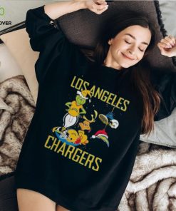 The Grinch And Dog Los Angeles Chargers Christmas 2023 Shirt