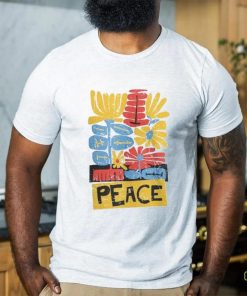 Peace Bright And Wild Groovy Flowers For The Peacemaker In All Of Us Classic T Shirt