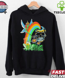 Peace Frog Rainbow Skull Star T shirts