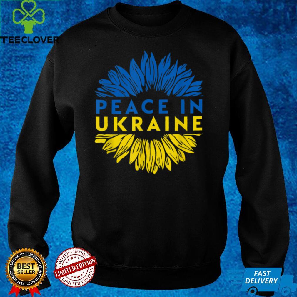 Peace In Ukraine Sunflower Ukrainian Flag Vintage T Shirt Peace In Ukraine Sunflower Ukrainian Flag Vintage T Shirt