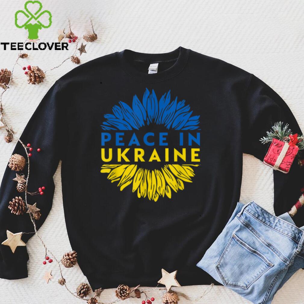 Peace In Ukraine Sunflower Ukrainian Flag Vintage T Shirt Peace In Ukraine Sunflower Ukrainian Flag Vintage T Shirt