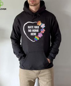 Peace LGBT paw hate has no home here shirt