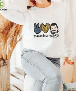 Peace Live Morgan W MW Music Unisex T hoodie, sweater, longsleeve, shirt v-neck, t-shirt