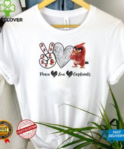 Peace Love Arizona Cardinals 2022 NFL Graphic Unisex T Shirt