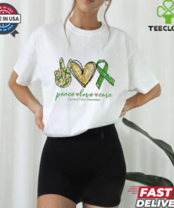 Peace Love Care Cerebral Palsy Awareness shirt